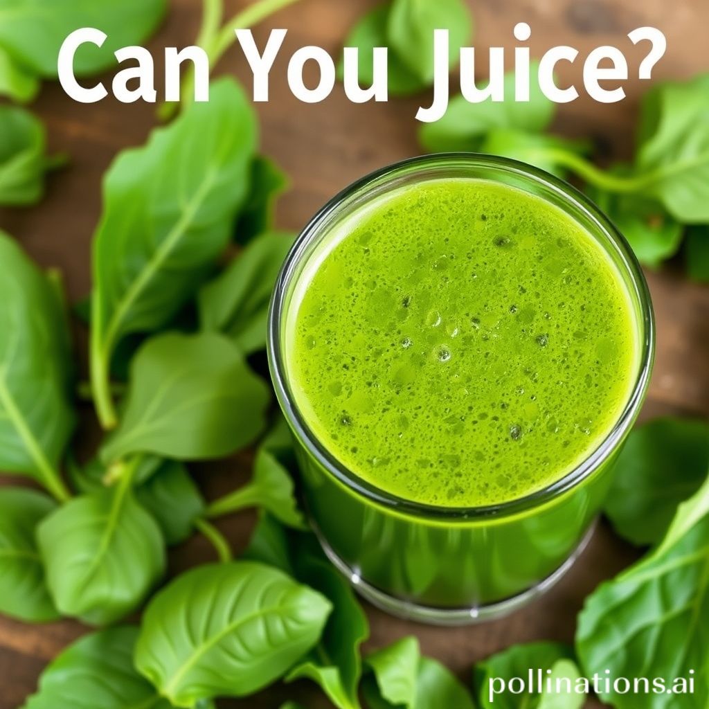 Can You Juice Spinach? Crazy Juicer